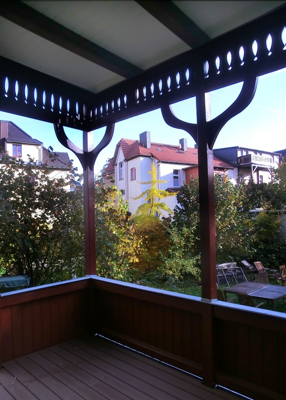 Sanierter Balkon